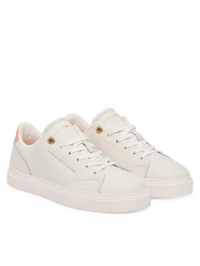 Tommy Hilfiger Sneakersy Th Chic Sneaker FW0FW09105 Kremowy