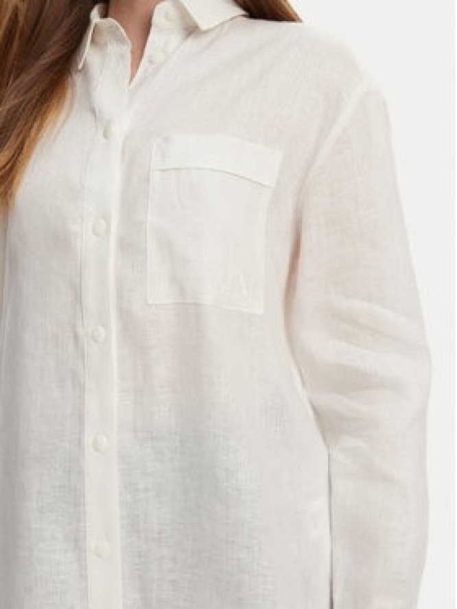 Max Mara Leisure Koszula Noel 2516111018 Biały Regular Fit