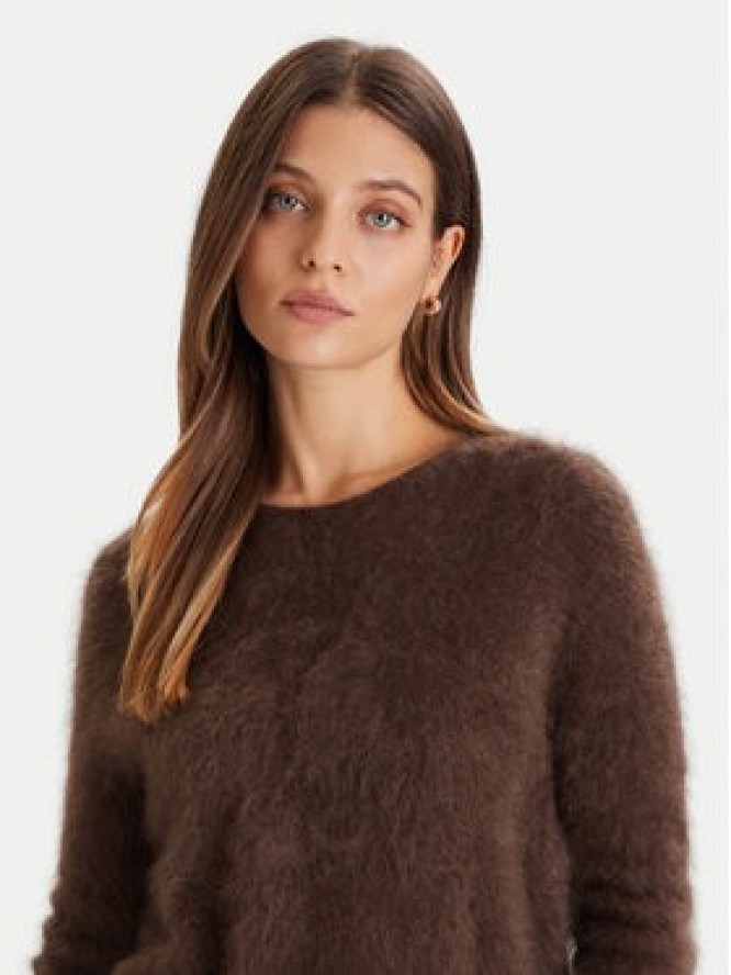 ViCOLO Sweter 22066F Brązowy Regular Fit