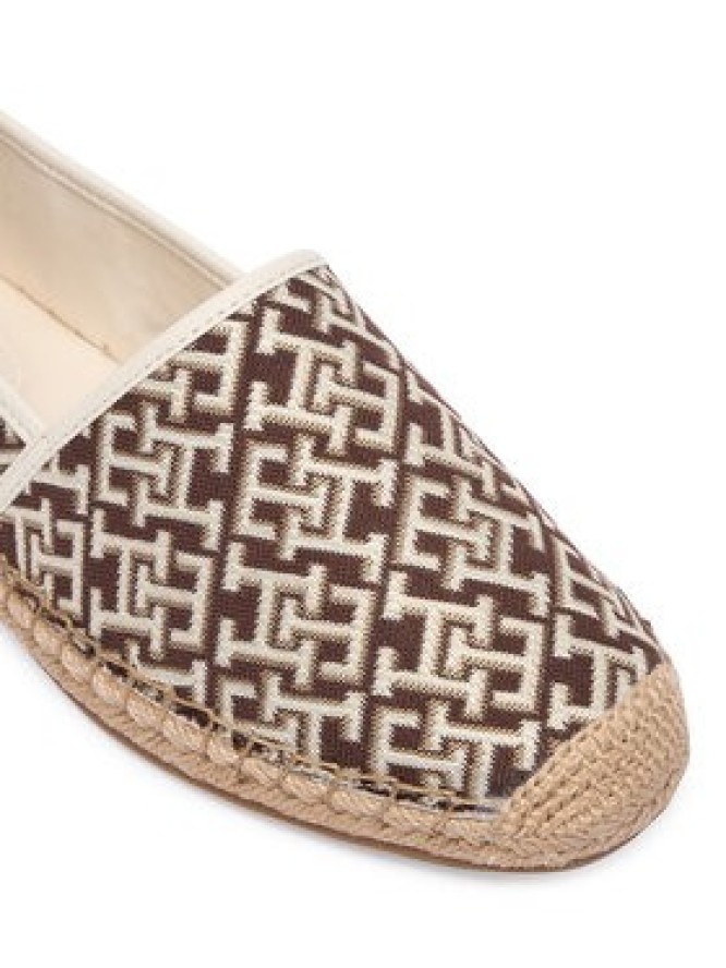 Tommy Hilfiger Espadryle Th Monogram Jacquard FW0FW09501 Brązowy