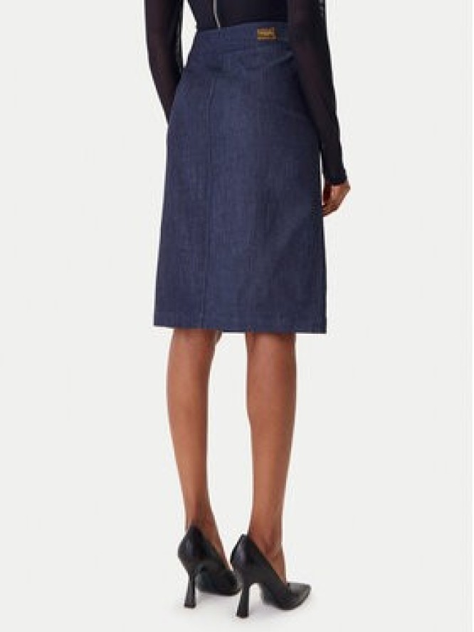 Marciano Guess Spódnica jeansowa 5YPD40 7457A Granatowy Slim Fit