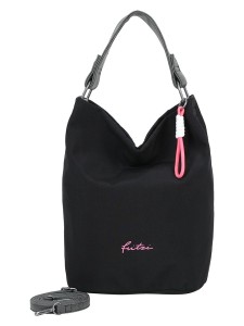 Fritzi aus Preußen Skórzana torebka "Hobo Lea" w kolorze czarnym - 27 x 37 x 17 cm rozmiar: onesize