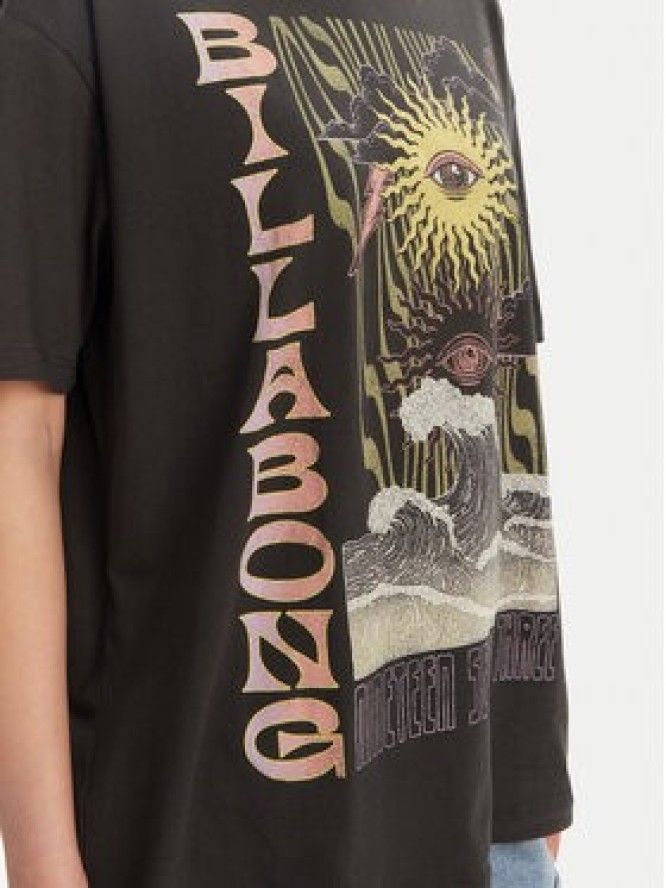 Billabong T-Shirt EBJZT00443-KTA0 Czarny Regular Fit
