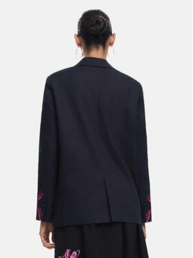 Desigual Marynarka 25SWEWX1 Czarny Regular Fit