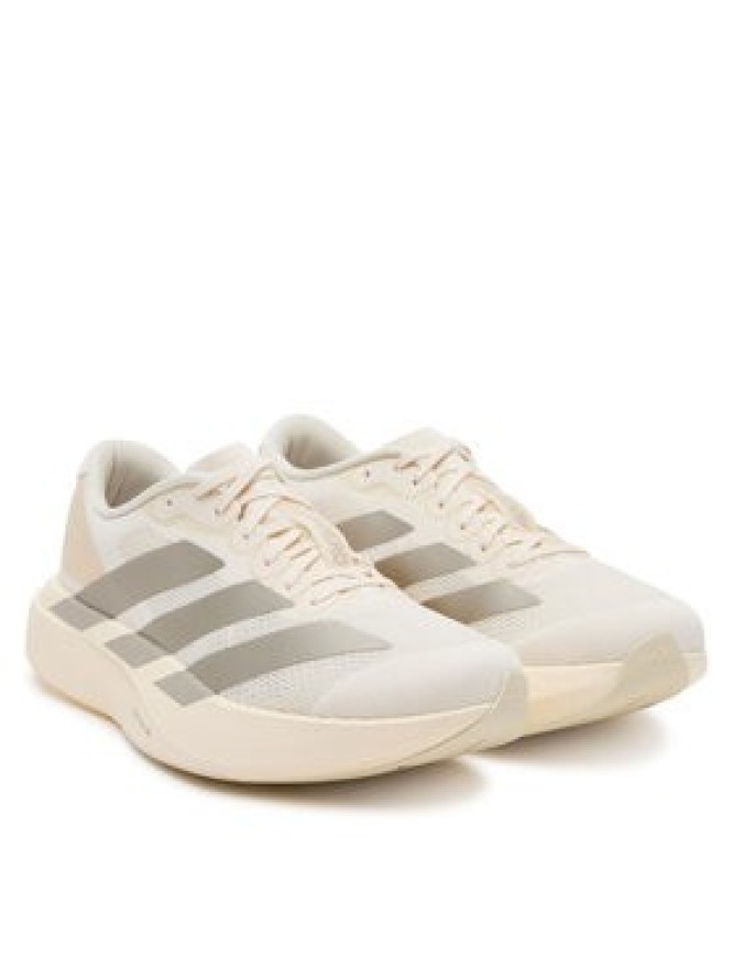 adidas Buty do biegania Adizero Evo Sl JR5841 Beżowy