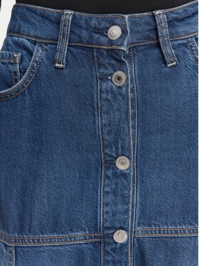 Guess Spódnica jeansowa W6GD09 D0702 Niebieski Regular Fit