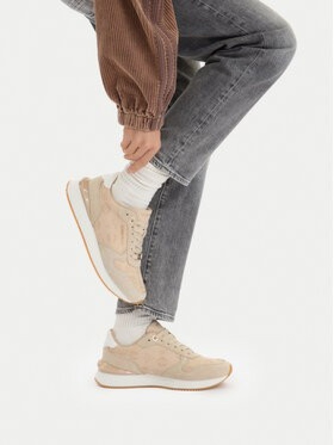 Guess Jeans Sneakersy CWBEO-K250087 Beżowy jasny
