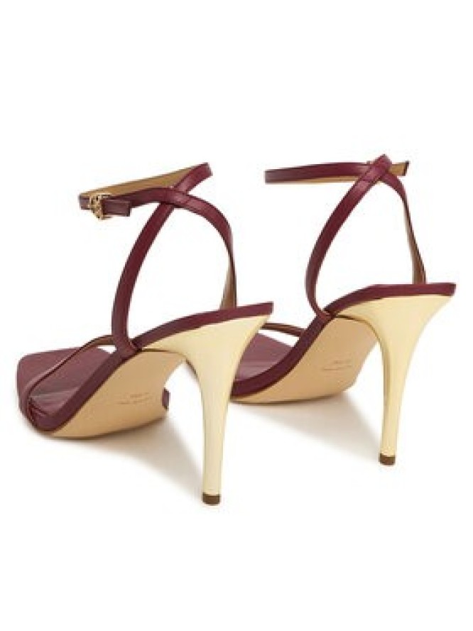 MICHAEL Michael Kors Sandały Liana 40T5LNHS1L Bordowy