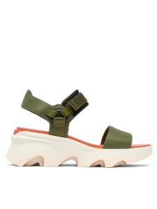 Sorel Sandały KINETIC™ Impact Y-Strap High 2030461 Zielony