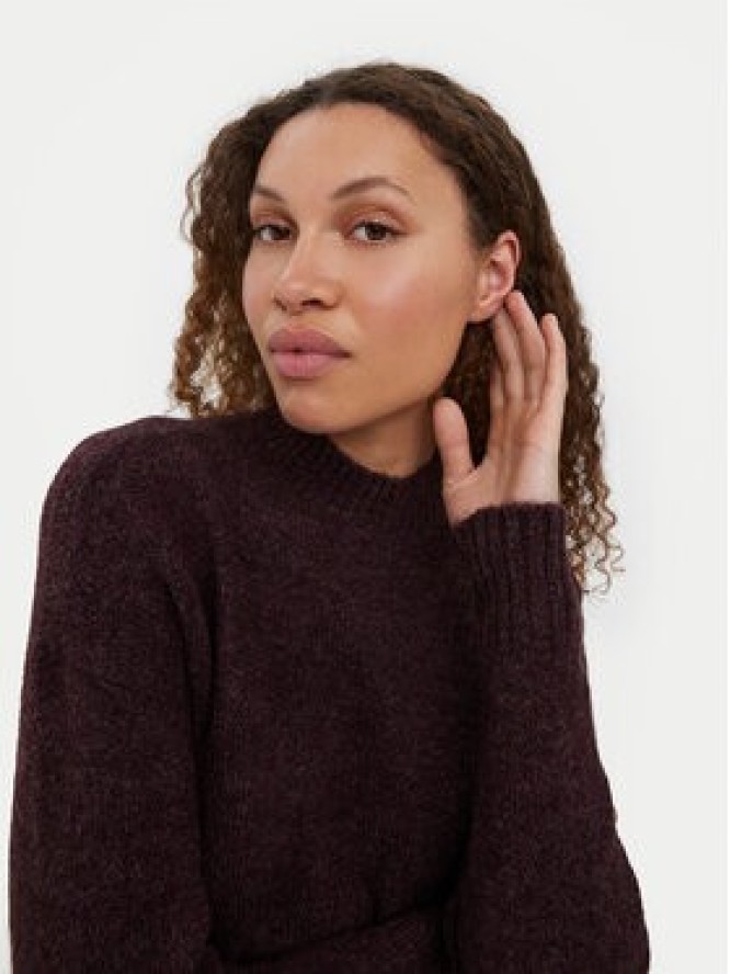 Vero Moda Sweter 10269229 Fioletowy Loose Fit