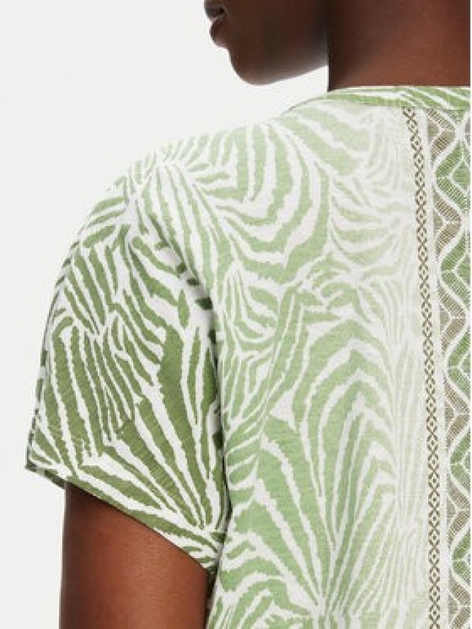 Olsen Bluzka 11105099 Zielony Regular Fit