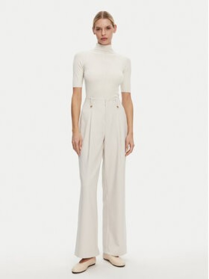 Calvin Klein Jeans Spodnie materiałowe J20J225343 Szary Wide Leg