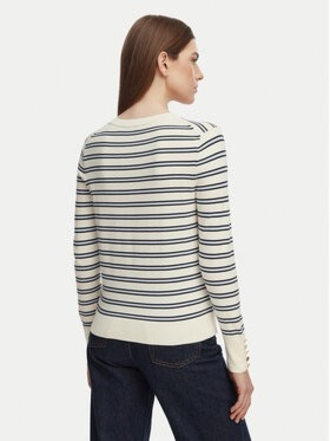 Tommy Hilfiger Sweter WW0WW40098 Beżowy Regular Fit