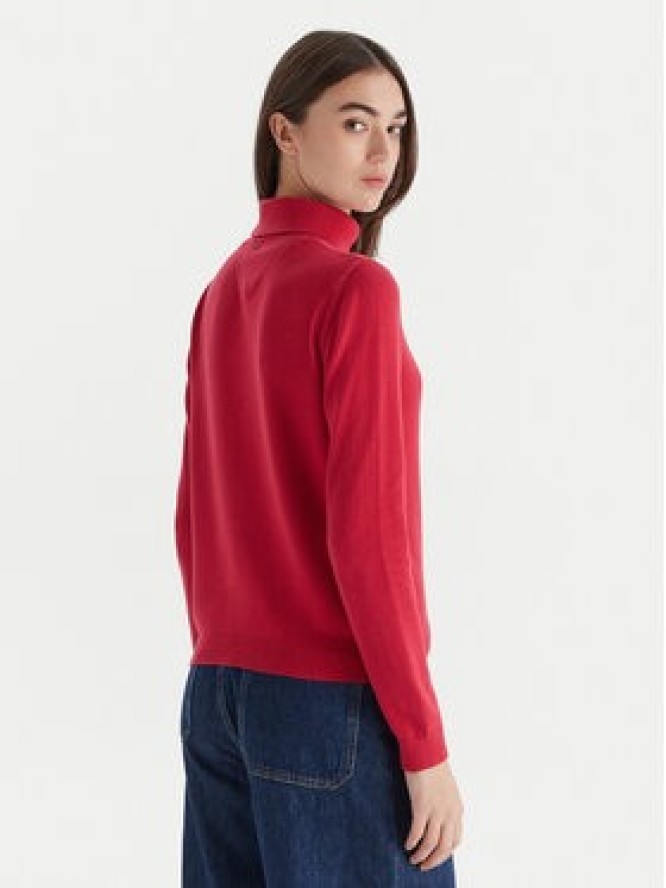 Tommy Jeans Golf Essential DW0DW21672 Czerwony Regular Fit