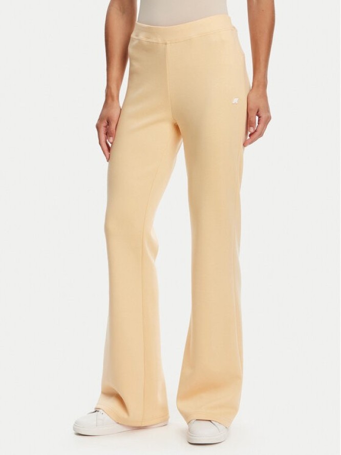 K-Way Spodnie dresowe Jenny K2123NW Beżowy Regular Fit