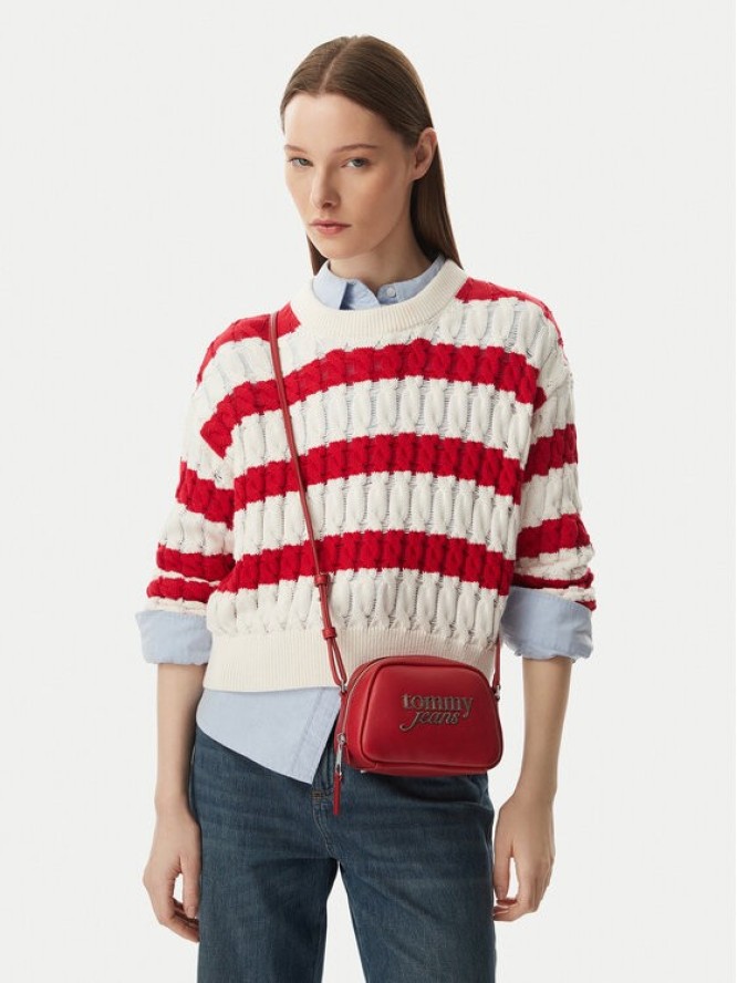 Tommy Jeans Torebka Tjw Bold Camera Bag AW0AW18785 Brązowy