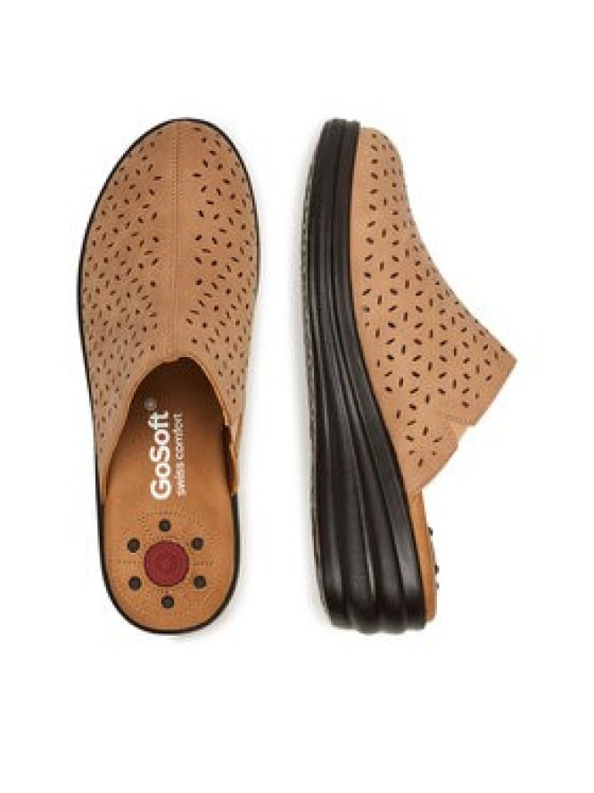 Go Soft Klapki LA3J7701-7 Beżowy