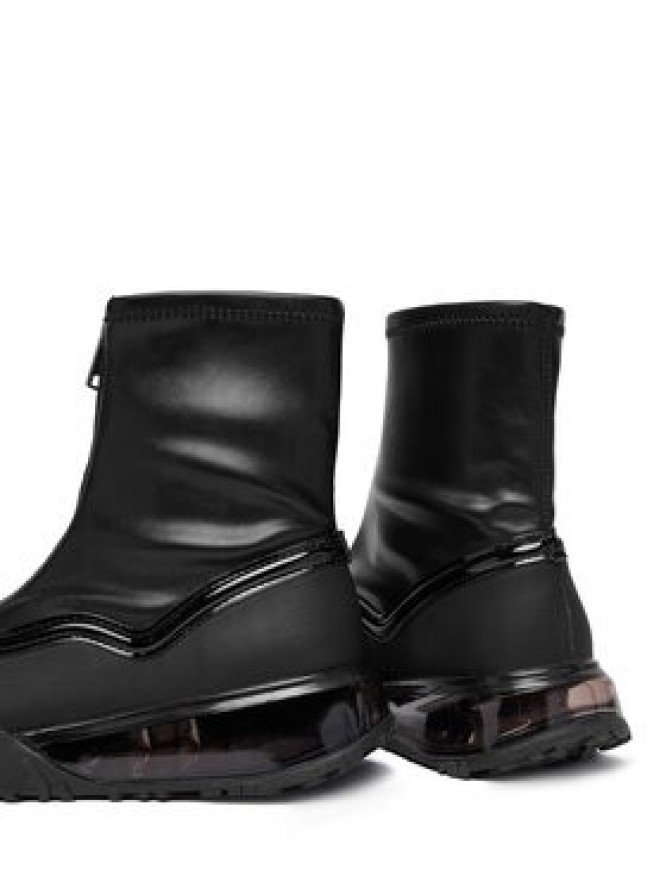 DKNY Botki K4500473 Czarny