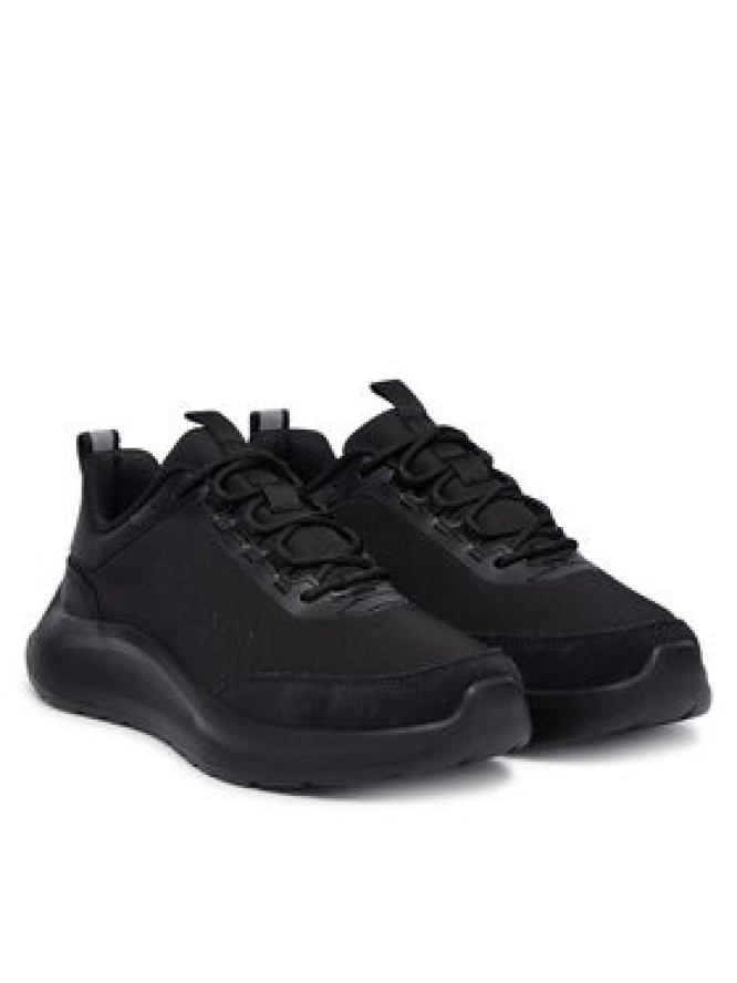 Calvin Klein Sneakersy Light Eva Run Ess Lac Ny-Su Wmn HW0HW03293 Czarny
