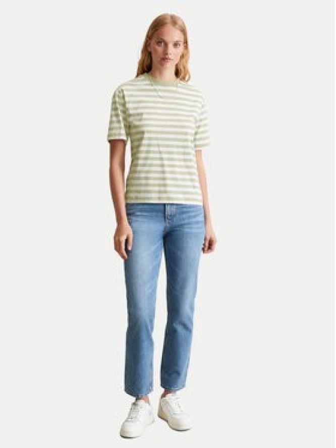 Marc O'Polo Denim T-Shirt 500 0006 509 Zielony Relaxed Fit