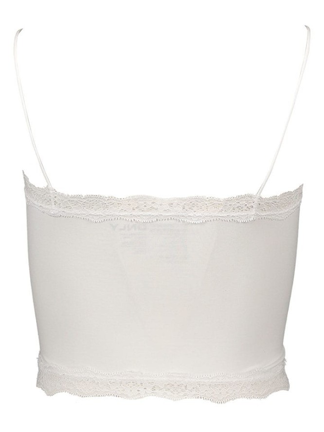 ONLY Topy (2 szt.) w kolorze czarnym i białym rozmiar: L/XL