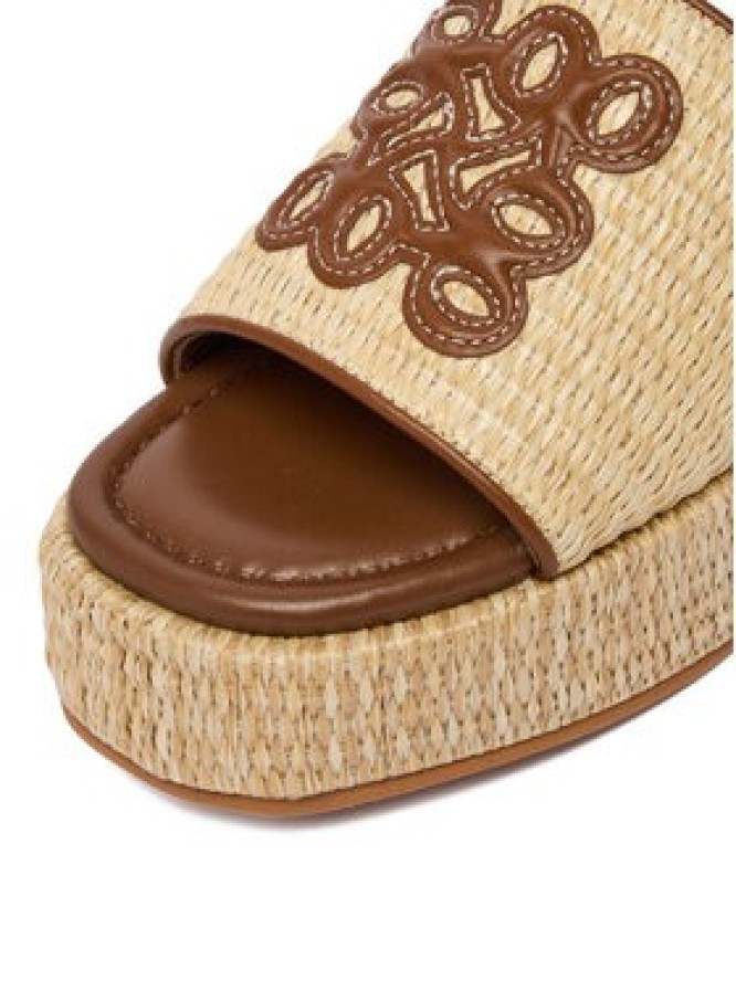 Nine West Klapki EO-259-8201 Beżowy