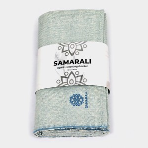 Samarali Koc do jogi z bawełny organicznej – 200 x 150 cm