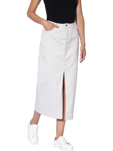 Heine Spódnica dżinsowa w kolorze jasnoszarym rozmiar: 38