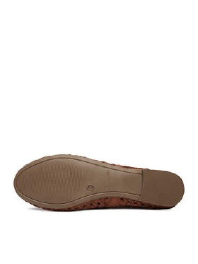 U.S. Polo Assn. Baleriny EO-LARISA001W/6L1 Brązowy jasny