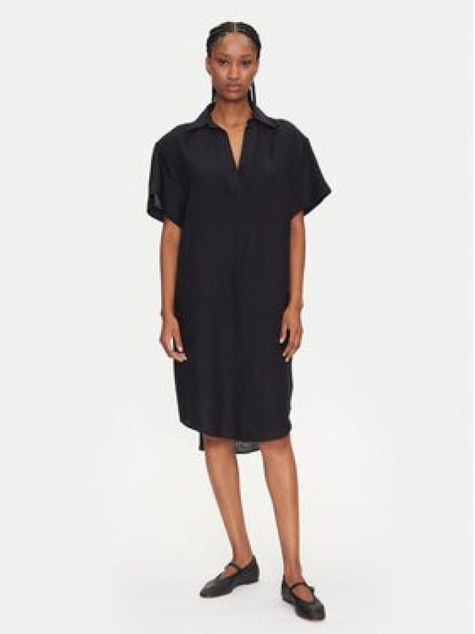 Gant Sukienka letnia 4503433 Czarny Relaxed Fit