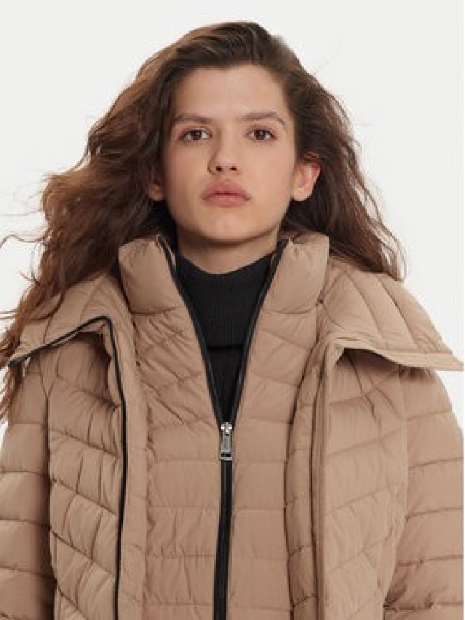 DKNY Kurtka zimowa DLEMPN46 Brązowy Slim Fit