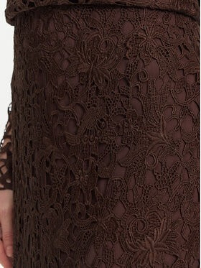 Bruuns Bazaar Spódnica midi Sago Joanelle BBW4518 Brązowy Regular Fit