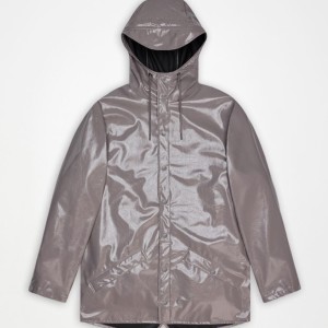 Kurtka RAINS 12010R LONG JACKET W3 Fioletowy