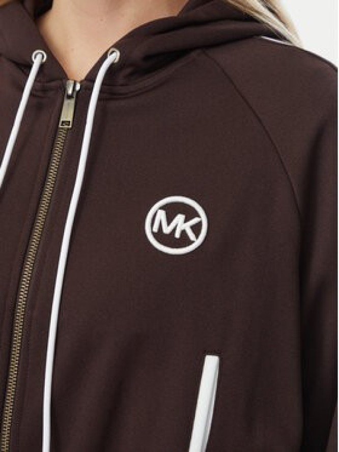 MICHAEL Michael Kors Bluza MR651X2K8N Brązowy ciemny Regular Fit