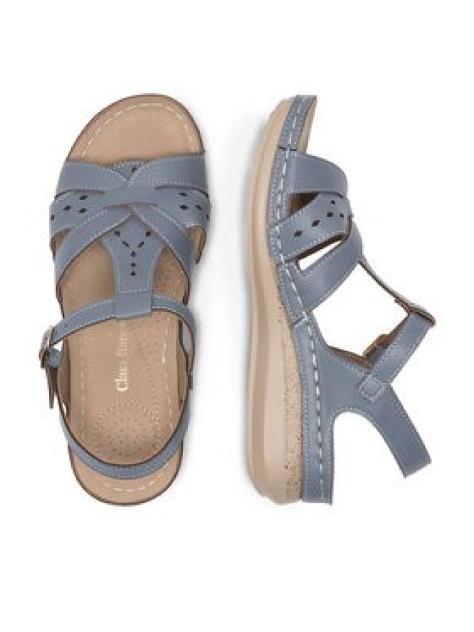 Clara Barson Sandały WYL0510-25 Niebieski