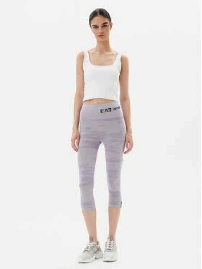 EA7 Emporio Armani Legginsy 7W000518 AF13714 UA092 Fioletowy Slim Fit