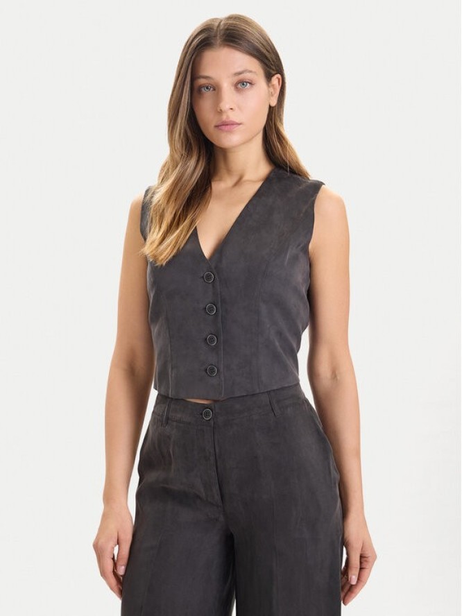 Guess Kamizelka W5YH51 WH5N2 Czarny Regular Fit