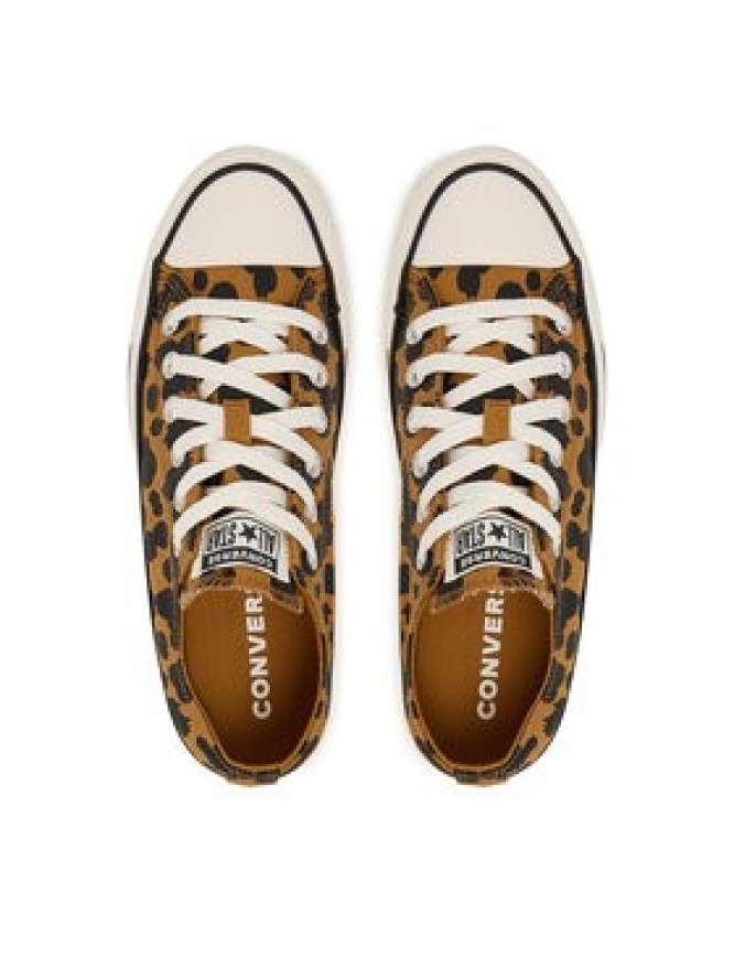 Converse Trampki Chuck Taylor All Star Cow Print A17920C Pomarańczowy