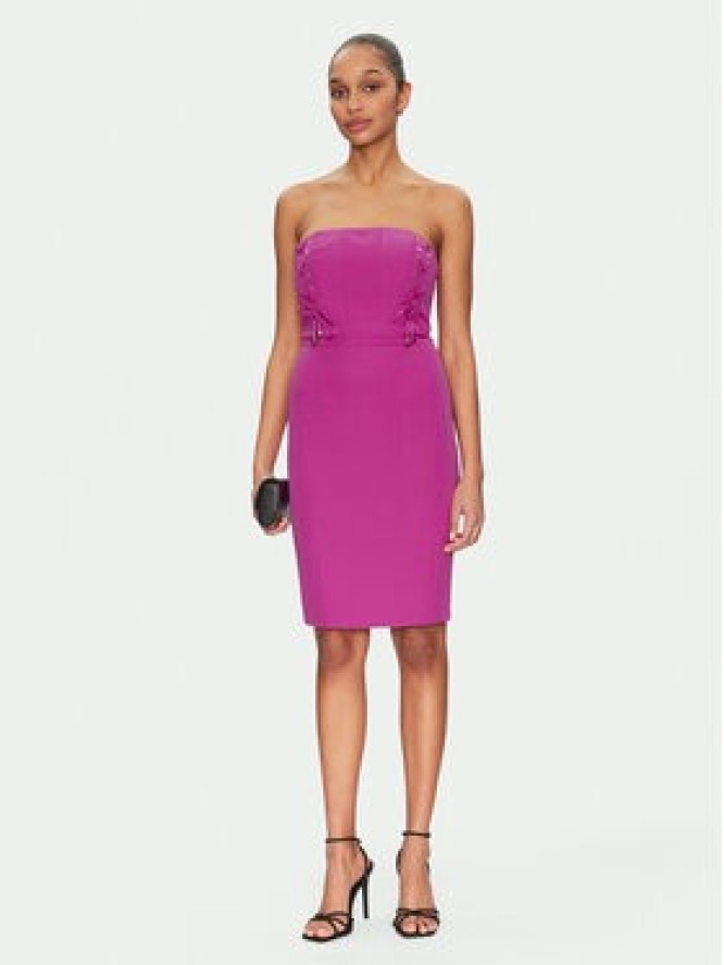 Artigli Sukienka koktajlowa ACAB000923 Różowy Regular Fit