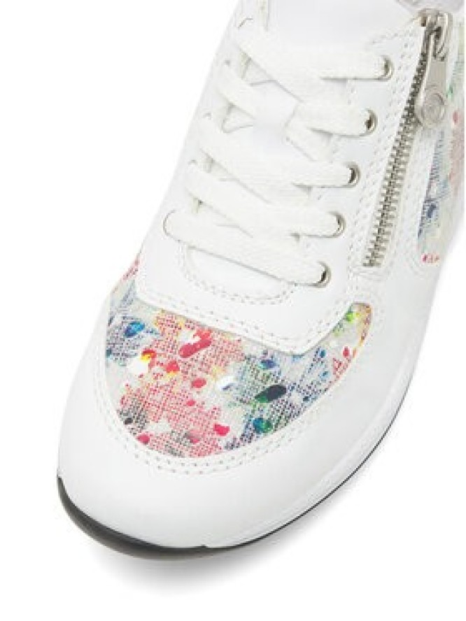 Rieker Półbuty N1112-90 Biały