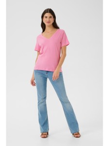 Kaffe Koszulka w kolorze jasnoróżowym rozmiar: XXL