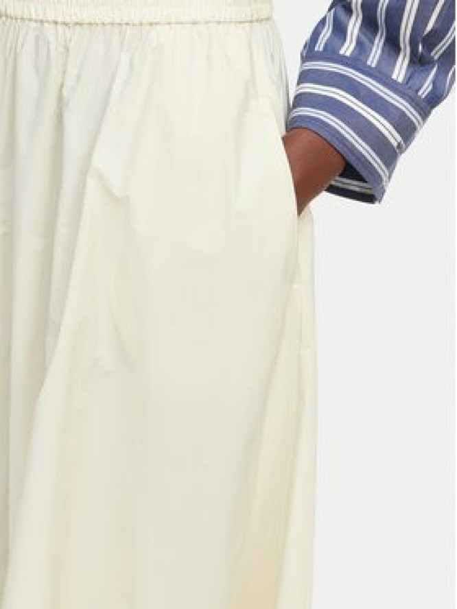 MAX&Co. Spódnica midi Gonna 2616101084200 Kremowy Regular Fit