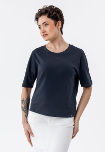 Gładki t-shirt, Comfort Fit, T-RODOS