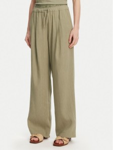 Marella Spodnie materiałowe Fred 2513131085 Zielony Wide Leg
