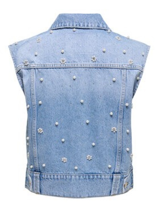 ONLY Kamizelka Onur 15366346 Niebieski Regular Fit