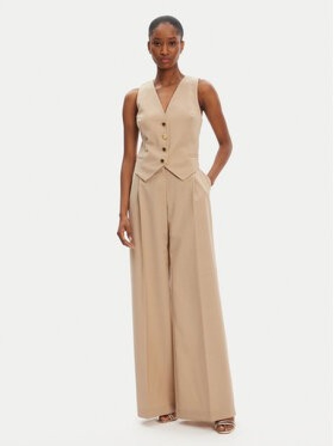 Marciano Guess Spodnie materiałowe 5GGB08 7294A Beżowy Regular Fit