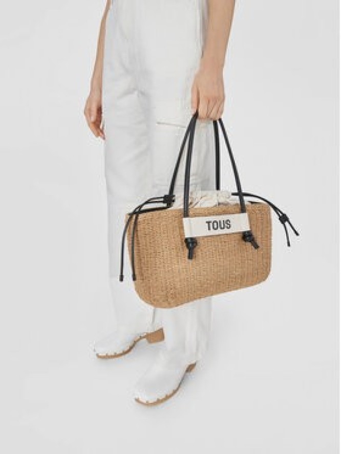 TOUS Torebka Capazo L Scoubidou 2001716959 Beżowy