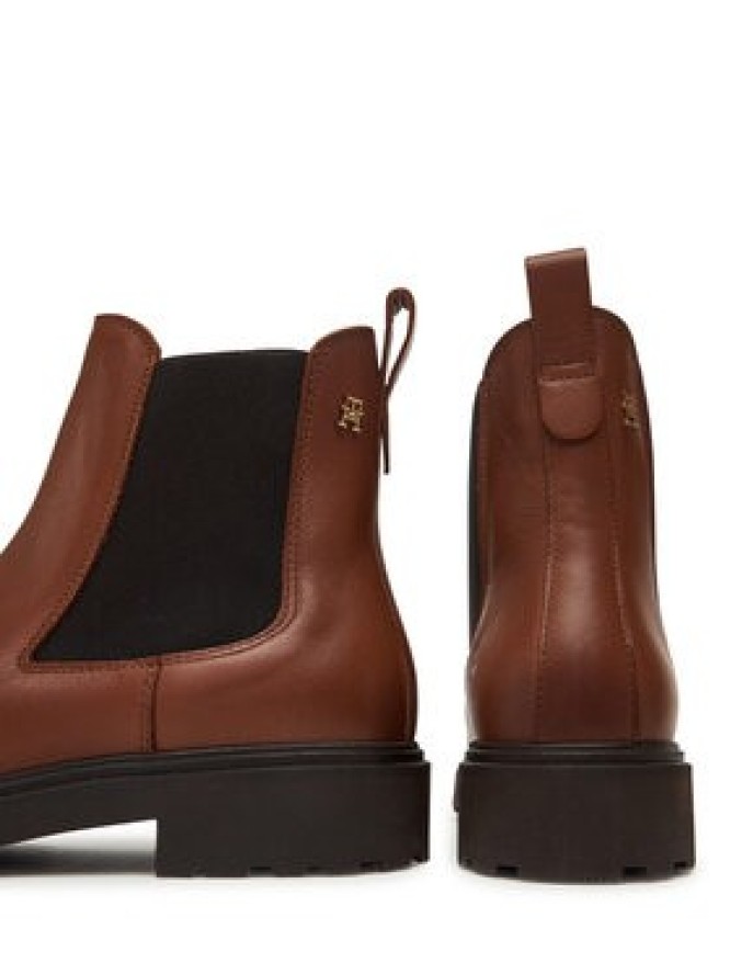 Tommy Hilfiger Sztyblety Cleated FW0FW08766 Brązowy