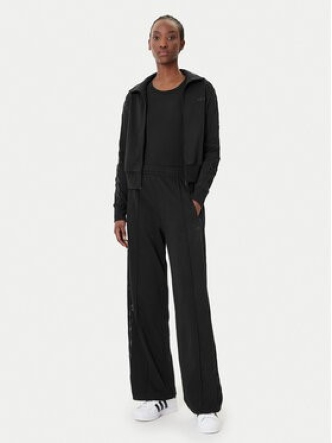 adidas Bluza Firebird Lace KC8149 Czarny Slim Fit