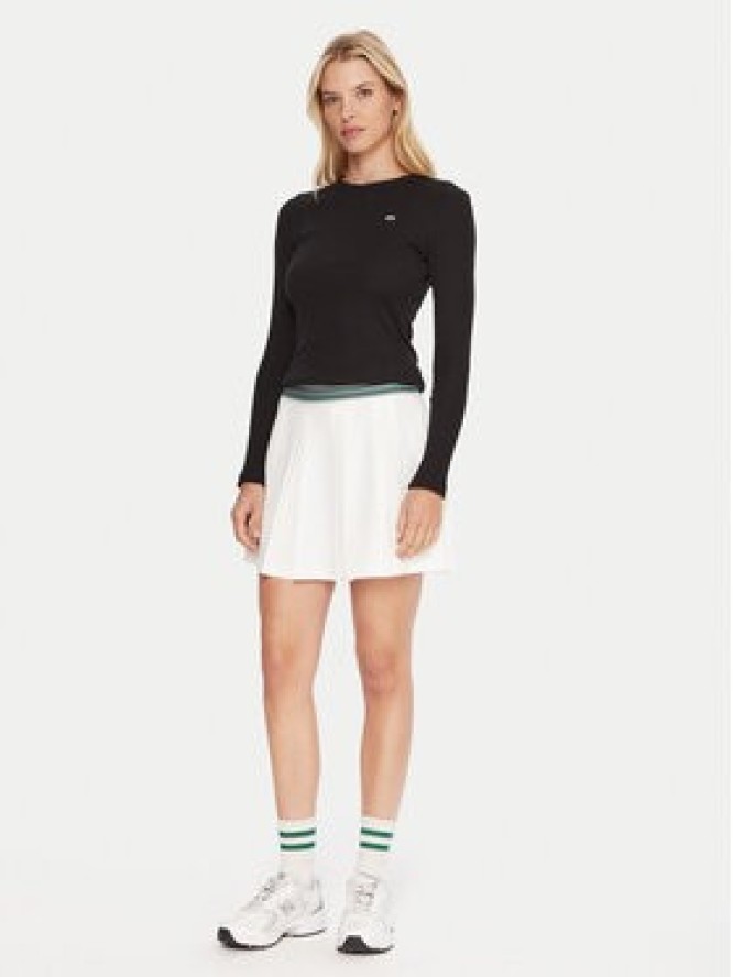 Lacoste Bluzka TF1692 Czarny Slim Fit